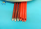 Isolator-umsponnenes Fiberglas-elektrisches Kabel-Sleeving Isoliermaterial-Rot oder Gewohnheit fournisseur