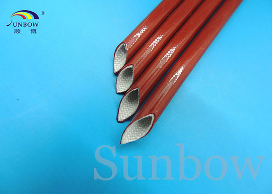China Braided FiberGlass Tube High Temperature Fiber Glass Sleeving fournisseur