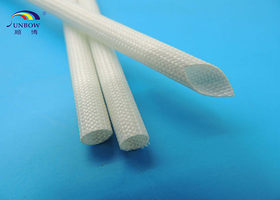 China weiße Silikon-Harzglasfaser der Farbe1200v, die für Automobilkabelstrang sleeving ist fournisseur