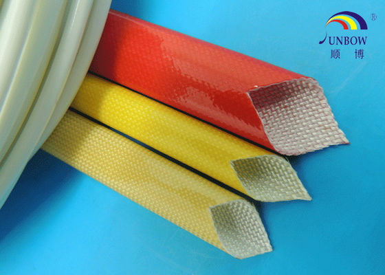 China F-Klasse PU-Beschichtungs-Fiberglas, das für elektrisches Kabel Manaagement sleeving ist fournisseur