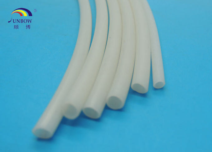 Flexibles weißes Silikonkautschuk-Rohr für Automobil-Kabel, Dichtungen, Isolierung verdrahtend